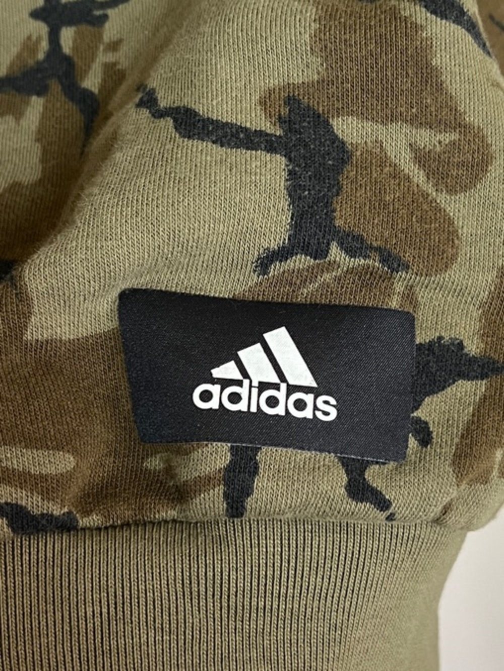 adidas Men's Sportswear Future Icons Camo Graphic Crewneck Sweatshirt XL - Picture 4 of 5